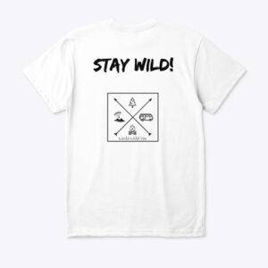 T shirt World Wild Van Stay Wild Logo