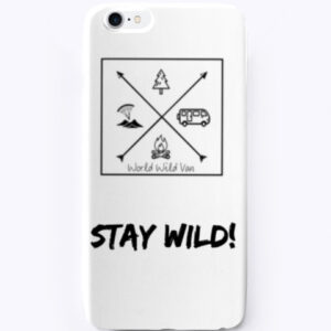 Cover iPhone Apple World Wild Van Stay Wild logo