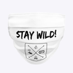 Mascherina World Wild Van Stay Wild Logo