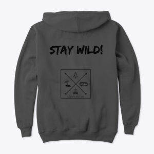 Felpa World Wild Van Stay Wild Logo
