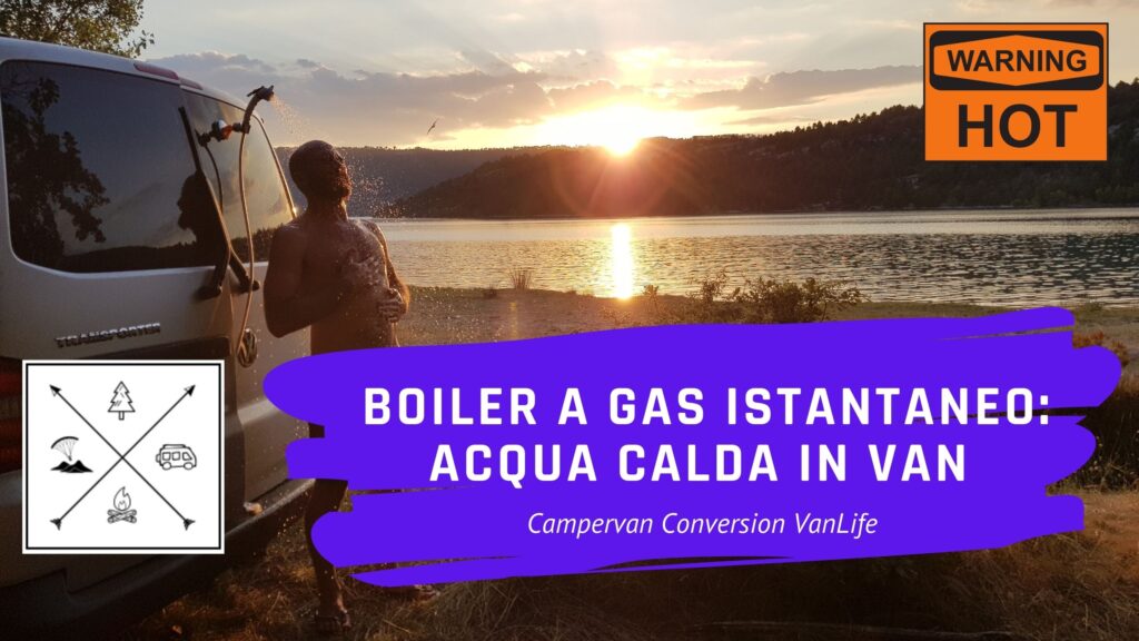 boiler per il van a gas istantaneo